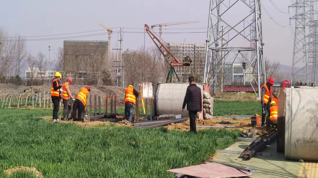 平顶山高新区遵化店镇：奋力实现“开门红”   污管网排水工程按下“加速键”